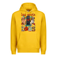 Lemon less people more dogs Premium Hoodie - texasbilliewilder