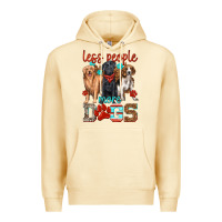 Pina Colada less people more dogs Premium Hoodie - texasbilliewilder