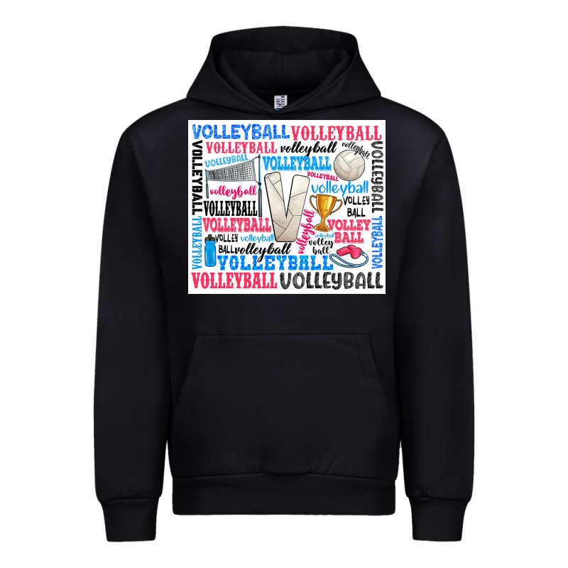 Volleyball Urban Hoodie by Zillion Design Studio | Teevron