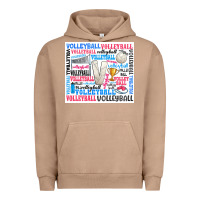 Pigment Burro volleyball Urban Hoodie - Zillion Design Studio