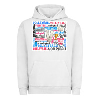 Pigment Lunar Rock volleyball Urban Hoodie - Zillion Design Studio