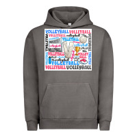 Pigment Tornado volleyball Urban Hoodie - Zillion Design Studio