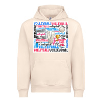 Sandshell volleyball Urban Hoodie - Zillion Design Studio