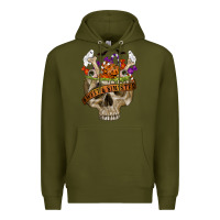 Army Green sweet & sinister Premium Hoodie - RanaPortraitStore