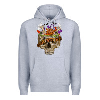 Heather Grey sweet & sinister Premium Hoodie - RanaPortraitStore