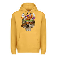 Mustard sweet & sinister Premium Hoodie - RanaPortraitStore