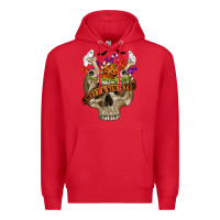 Red sweet & sinister Premium Hoodie - RanaPortraitStore
