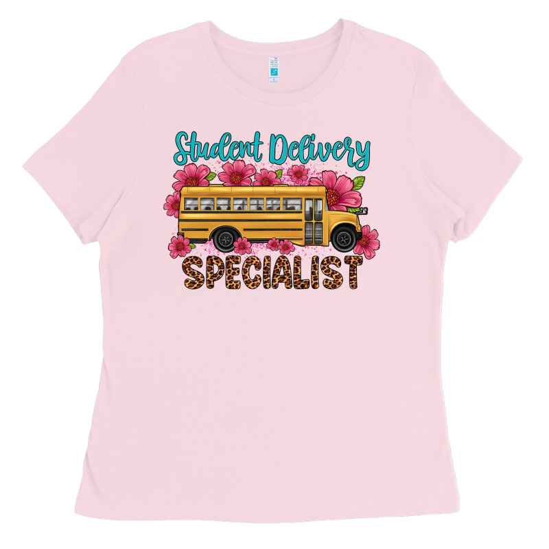 Student Delivery Specialist School Bus Ladies Tee by Artiststas | Teevron