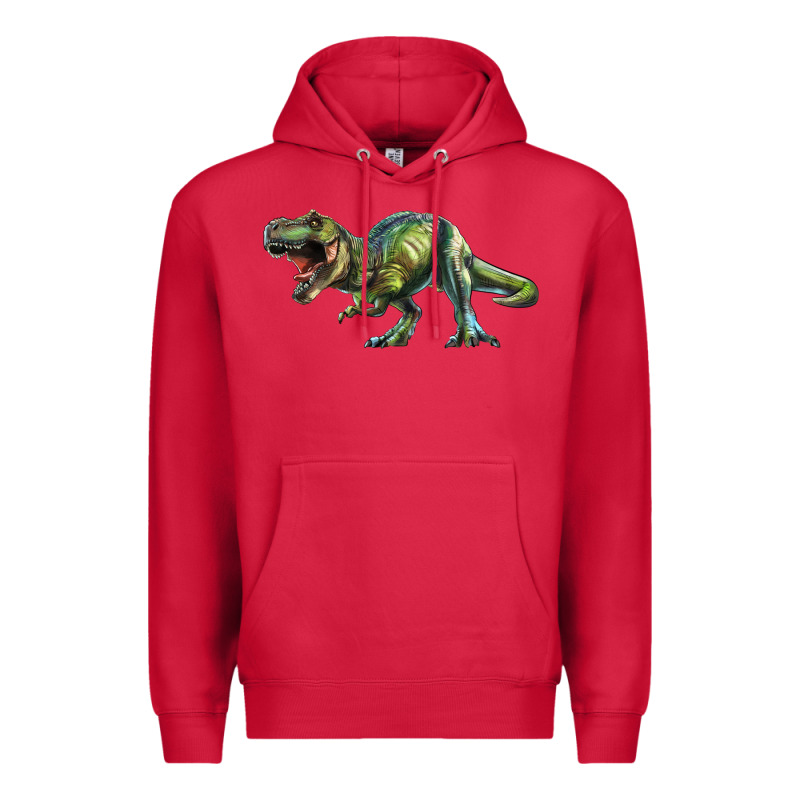 T Rex Dinosaur Premium Hoodie by RanaPortraitStore | Teevron