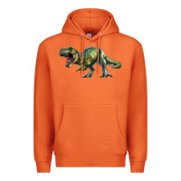 Carrot t rex dinosaur Premium Hoodie - RanaPortraitStore