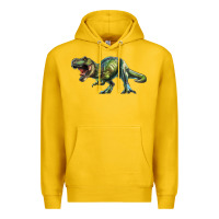 Lemon t rex dinosaur Premium Hoodie - RanaPortraitStore