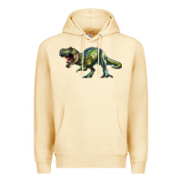 Pina Colada t rex dinosaur Premium Hoodie - RanaPortraitStore