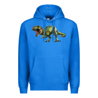 True Royal t rex dinosaur Premium Hoodie - RanaPortraitStore