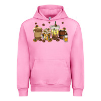 Fuchsia Pink beer coffee cups Urban Hoodie - texasbilliewilder