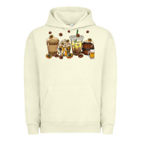 Pigment Pistachio beer coffee cups Urban Hoodie - texasbilliewilder