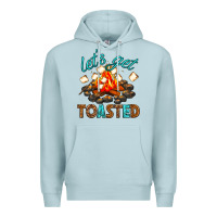 Blue Mist lets get toasted Premium Hoodie - texasbilliewilder