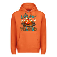 Carrot lets get toasted Premium Hoodie - texasbilliewilder