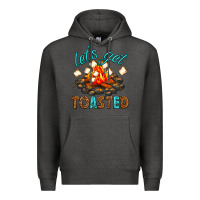 Charcoal Heather lets get toasted Premium Hoodie - texasbilliewilder