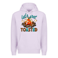 Lilac lets get toasted Premium Hoodie - texasbilliewilder
