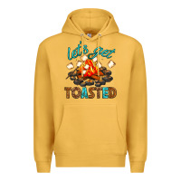 Mustard lets get toasted Premium Hoodie - texasbilliewilder