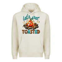 Oatmeal Heather lets get toasted Premium Hoodie - texasbilliewilder