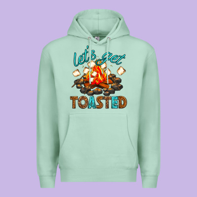 Lets Get Toasted Premium Hoodie Designed By Texasbilliewilder