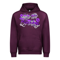 Mauve Wine purple its my birthday Urban Hoodie - Zillion Design Studio