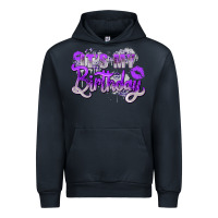 Navy purple its my birthday Urban Hoodie - Zillion Design Studio