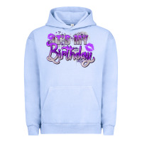 Pigment Grape Ice purple its my birthday Urban Hoodie - Zillion Design Studio