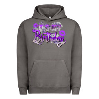 Pigment Tornado purple its my birthday Urban Hoodie - Zillion Design Studio