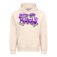 Sandshell purple its my birthday Urban Hoodie - Zillion Design Studio