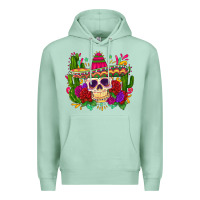 Seafoam mexican skull Premium Hoodie - Zillion Design Studio