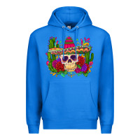 True Royal mexican skull Premium Hoodie - Zillion Design Studio