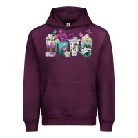 Mauve Wine blessed coffee cups Urban Hoodie - texasbilliewilder