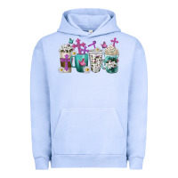 Pigment Grape Ice blessed coffee cups Urban Hoodie - texasbilliewilder