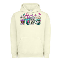 Pigment Pistachio blessed coffee cups Urban Hoodie - texasbilliewilder
