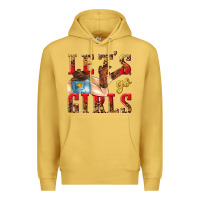 Antique Gold lets go girls tbw Premium Hoodie - texasbilliewilder