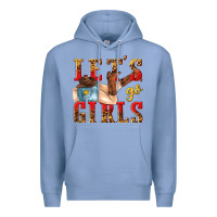 Colony Blue lets go girls tbw Premium Hoodie - texasbilliewilder