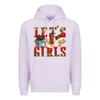 Lilac lets go girls tbw Premium Hoodie - texasbilliewilder