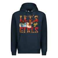 Navy lets go girls tbw Premium Hoodie - texasbilliewilder
