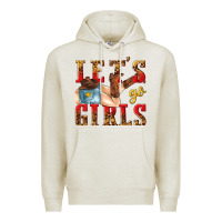 Oatmeal Heather lets go girls tbw Premium Hoodie - texasbilliewilder