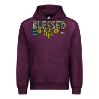 Mauve Wine blessed life western Urban Hoodie - texasbilliewilder