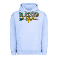 Pigment Grape Ice blessed life western Urban Hoodie - texasbilliewilder