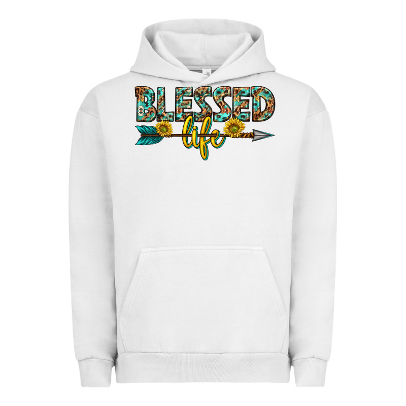 Blessed Life Western Urban Hoodie by texasbilliewilder | Teevron