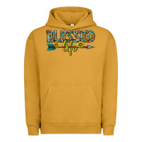 Pigment Peanut Butter blessed life western Urban Hoodie - texasbilliewilder