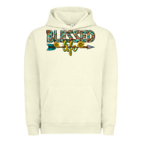 Pigment Pistachio blessed life western Urban Hoodie - texasbilliewilder