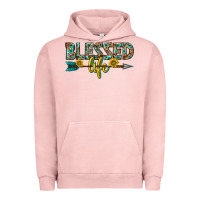 Pigment Salmon blessed life western Urban Hoodie - texasbilliewilder