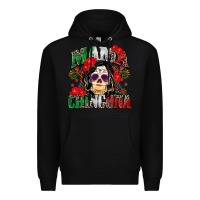 Black mama chingona Premium Hoodie - Zillion Design Studio