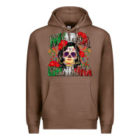 Chestnut mama chingona Premium Hoodie - Zillion Design Studio