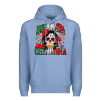 Colony Blue mama chingona Premium Hoodie - Zillion Design Studio
